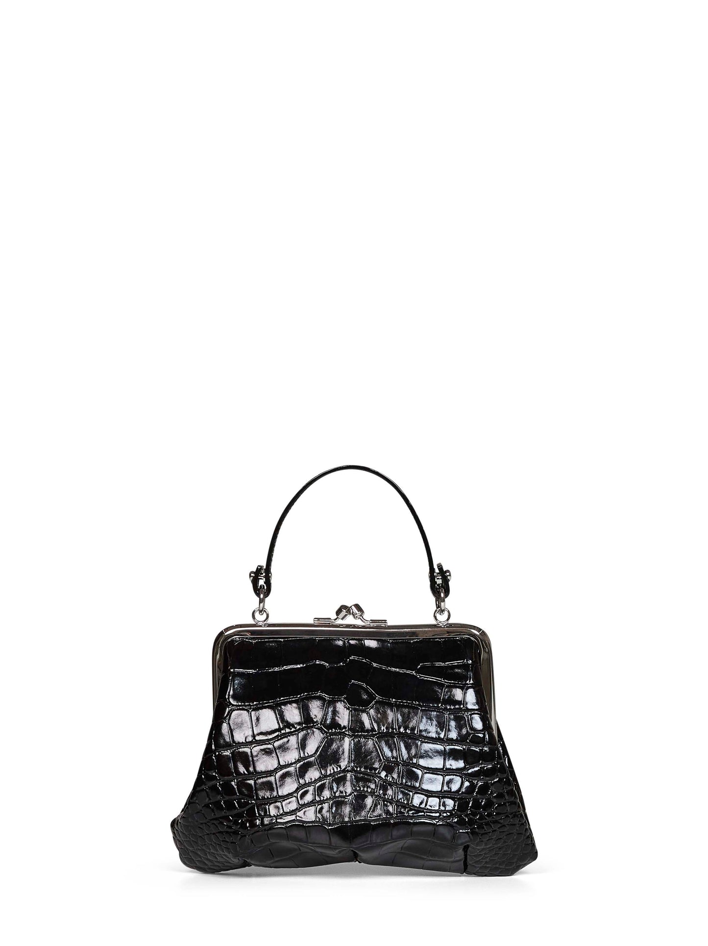 Borsa a mano Granny Frame nera