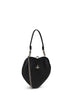 Borsa a mano Belle Heart Frame nera