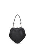 Borsa a mano Belle Heart Frame nera