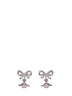 Orecchini con logo Orb Ocatavie color argento<BR/>