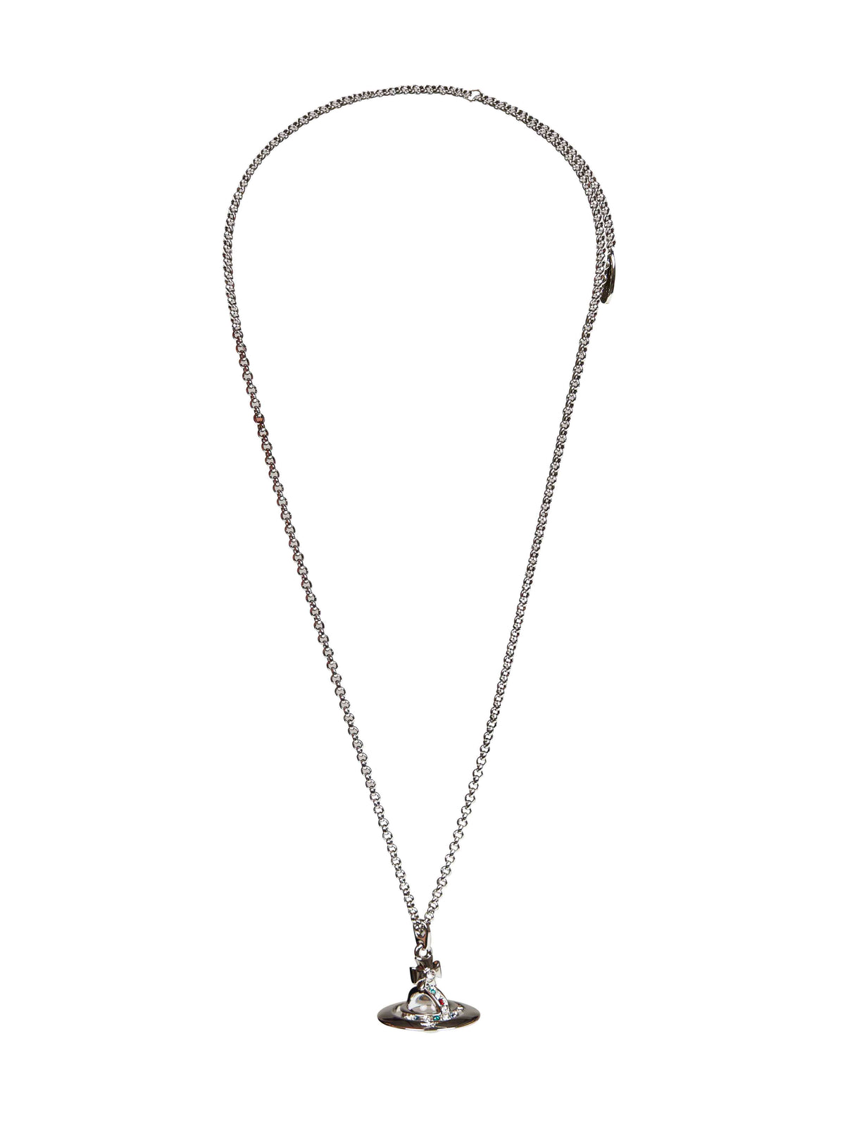 Collana con ciondolo Orb New Petite color argento<BR/>