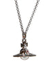 Collana con ciondolo Orb New Petite color argento<BR/>