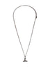 Collana con ciondolo Orb color argento<BR/>
