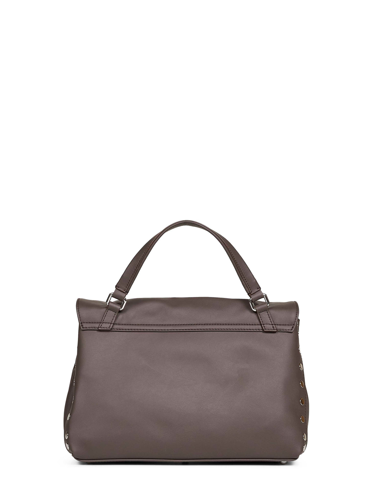 Brown gianduiotto Small Postina handbag