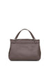 Brown gianduiotto Small Postina handbag