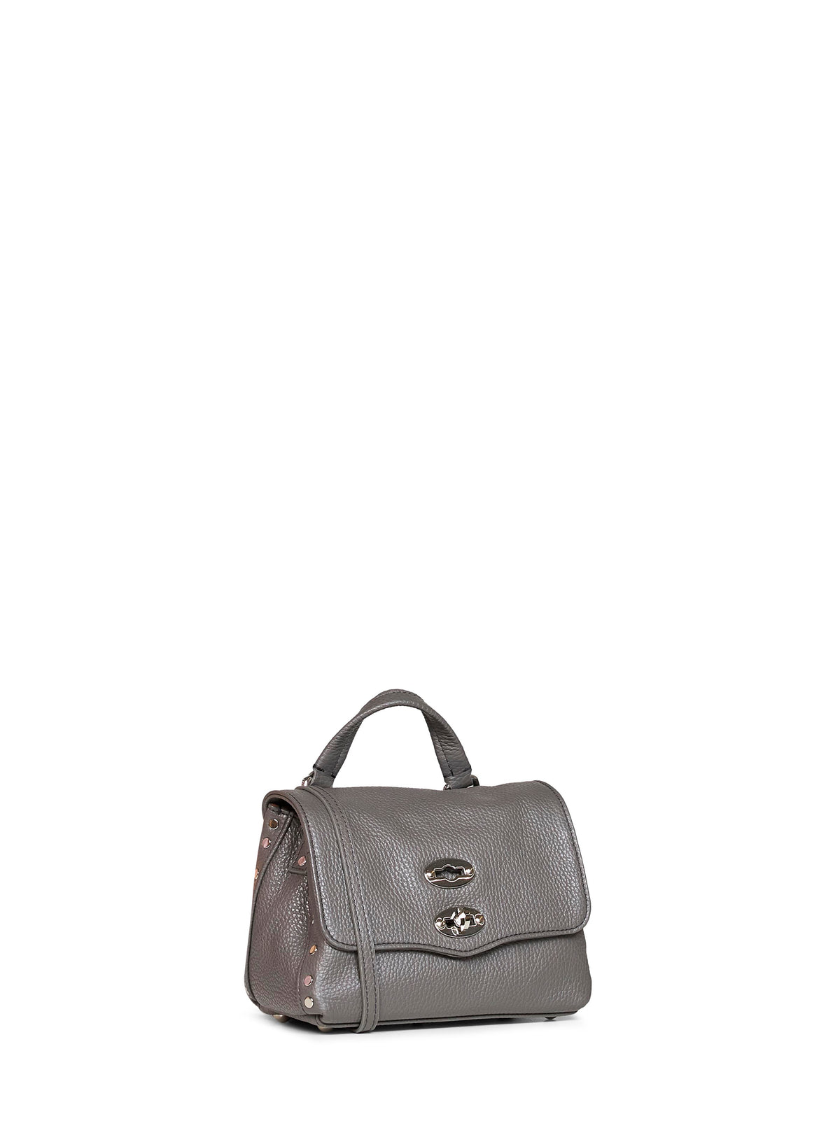 Borsa a mano Postina Baby grigio Monte Bianco