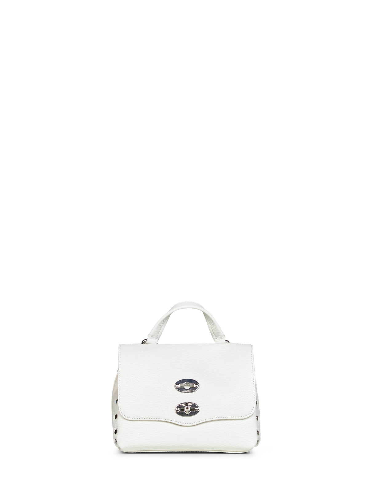 Borsa a mano Postina Baby bianco latte