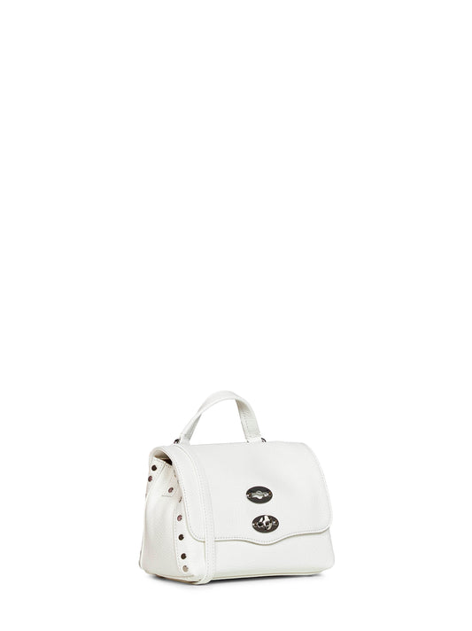 Milky white Baby Postina handbag