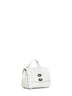 Borsa a mano Postina Baby bianco latte