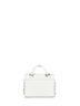 Borsa a mano Postina Baby bianco latte