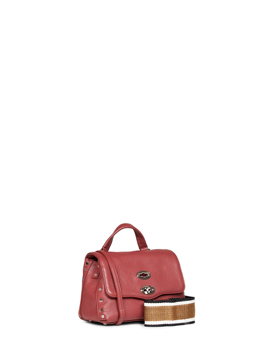 Red radicchio di Treviso Baby Postina handbag
