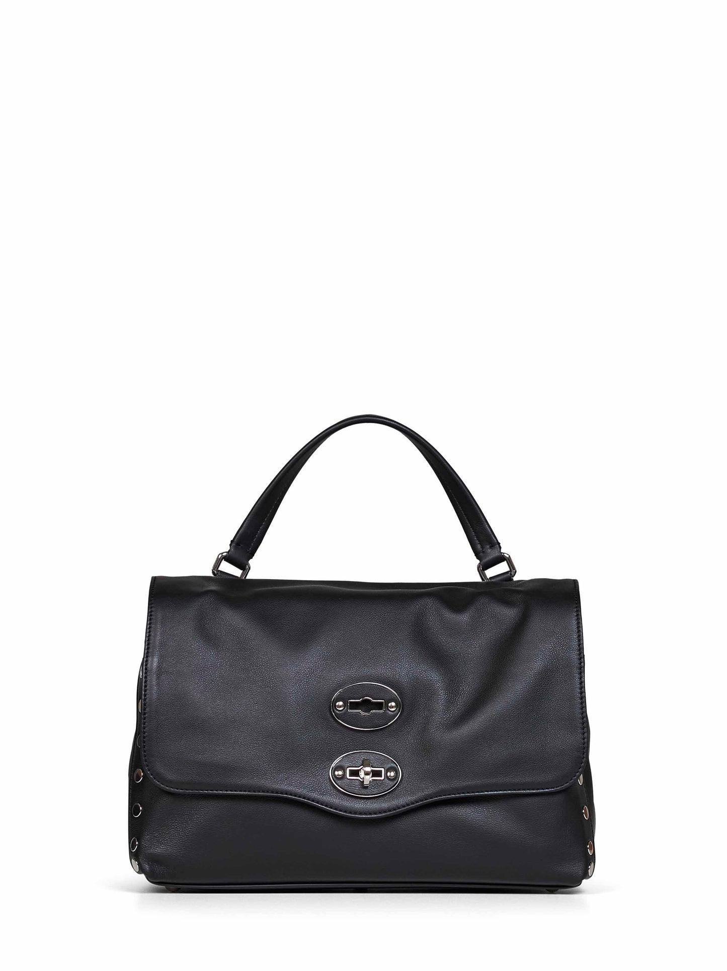Black lavagna Small Postina handbag