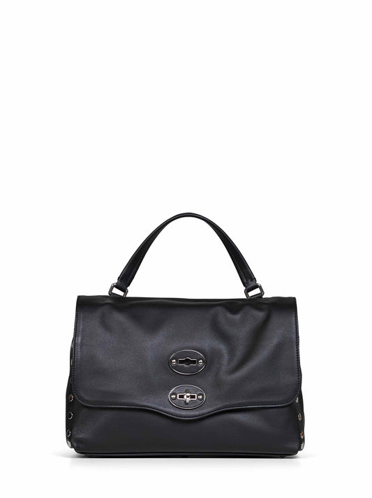 Black lavagna Small Postina handbag