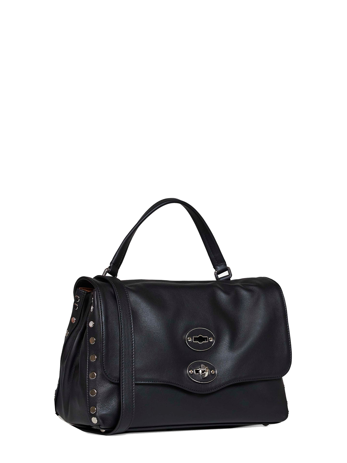 Black lavagna Small Postina handbag