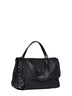 Black lavagna Small Postina handbag
