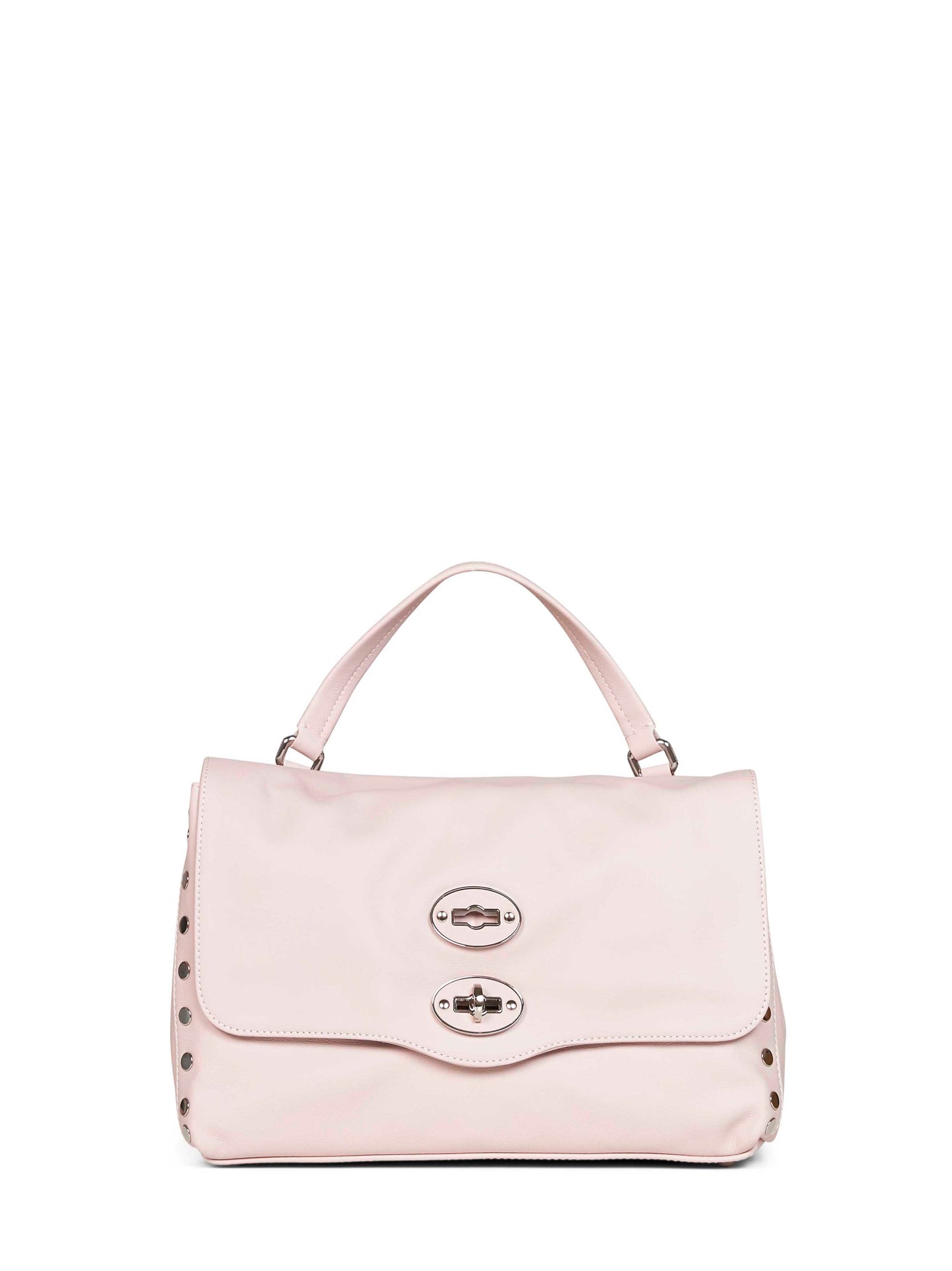 Pink ostrica Small Postina handbag