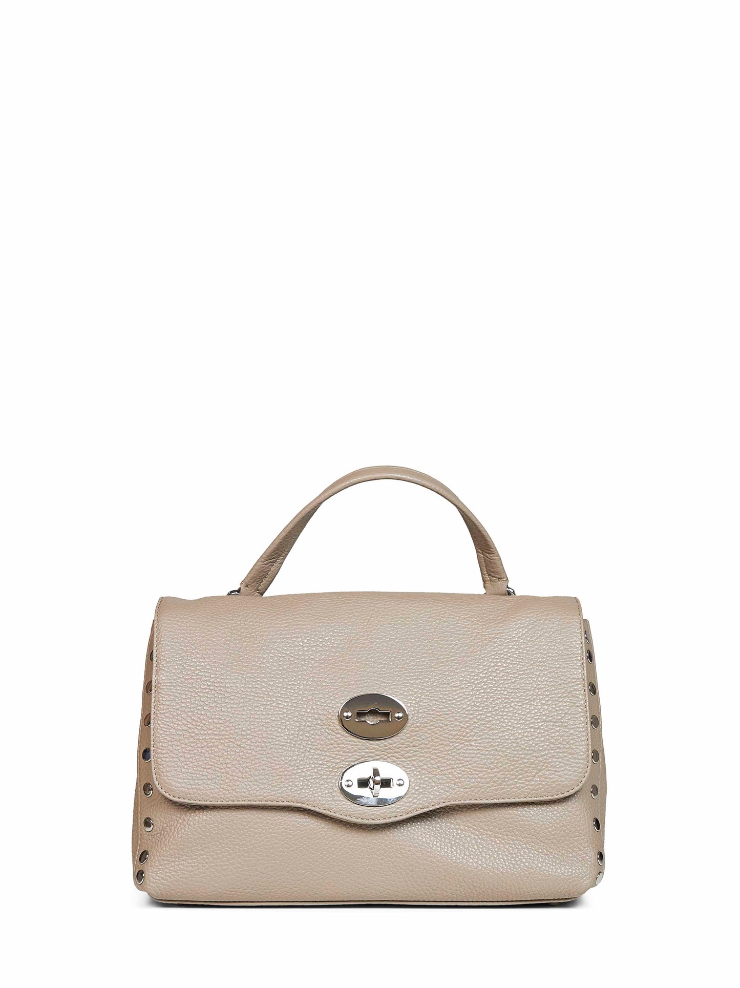 Grey creta Small Postina handbag