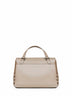 Grey creta Small Postina handbag