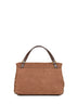 Brown tartufo di Norcia Small Postina handbag