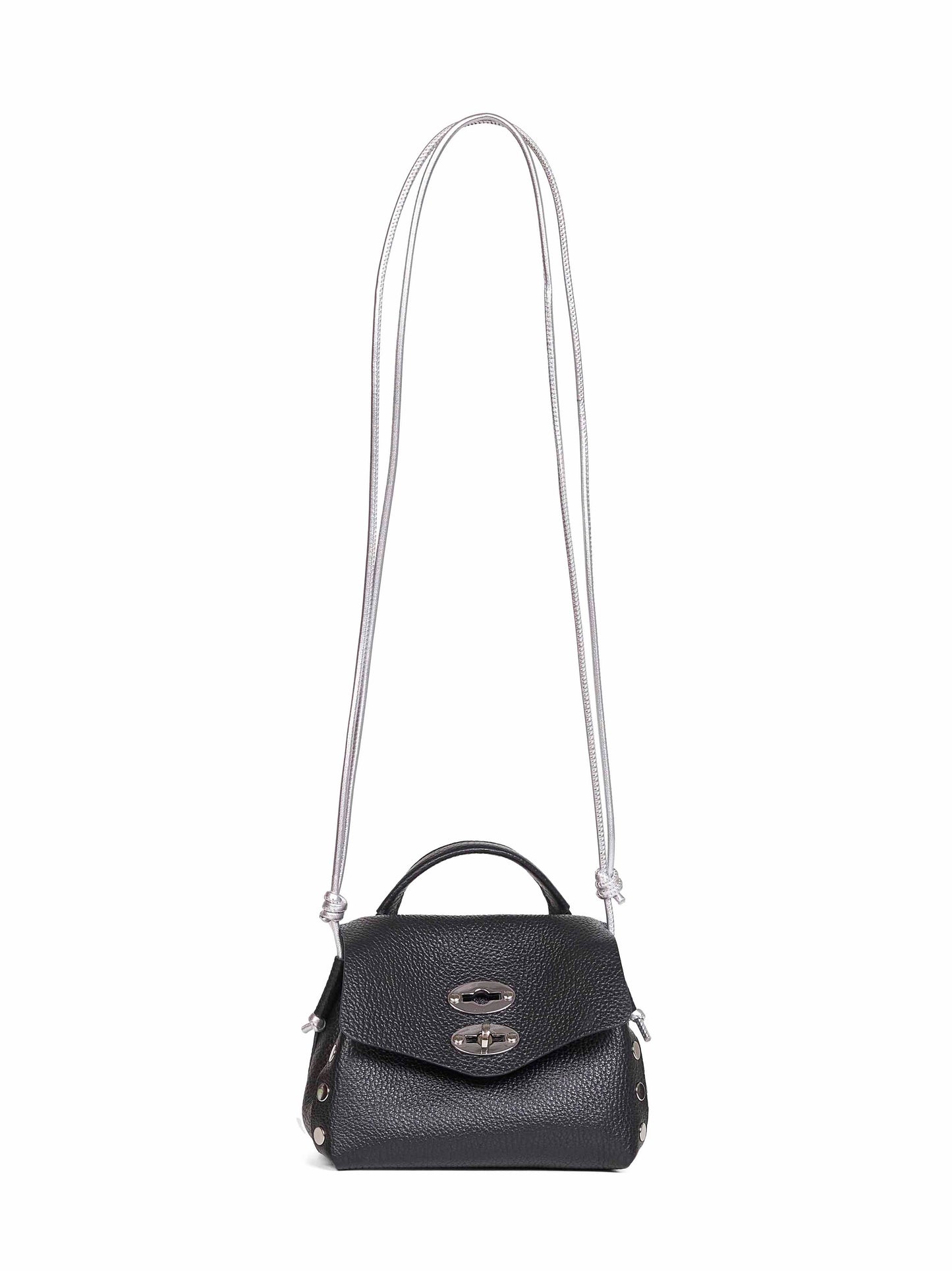 Borsa a mano Postina Super Baby nera