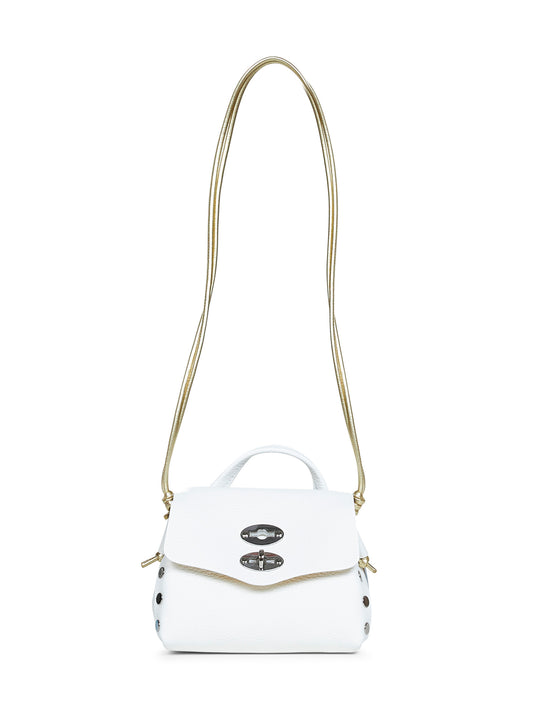 White latte Postina Super Baby handbag