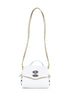 Borsa a mano Postina Super Baby bianco latte
