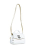 Borsa a mano Postina Super Baby bianco latte
