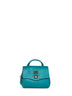 Borsa a mano Postina Super Baby verde pesto genovese