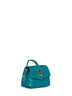 Borsa a mano Postina Super Baby verde pesto genovese