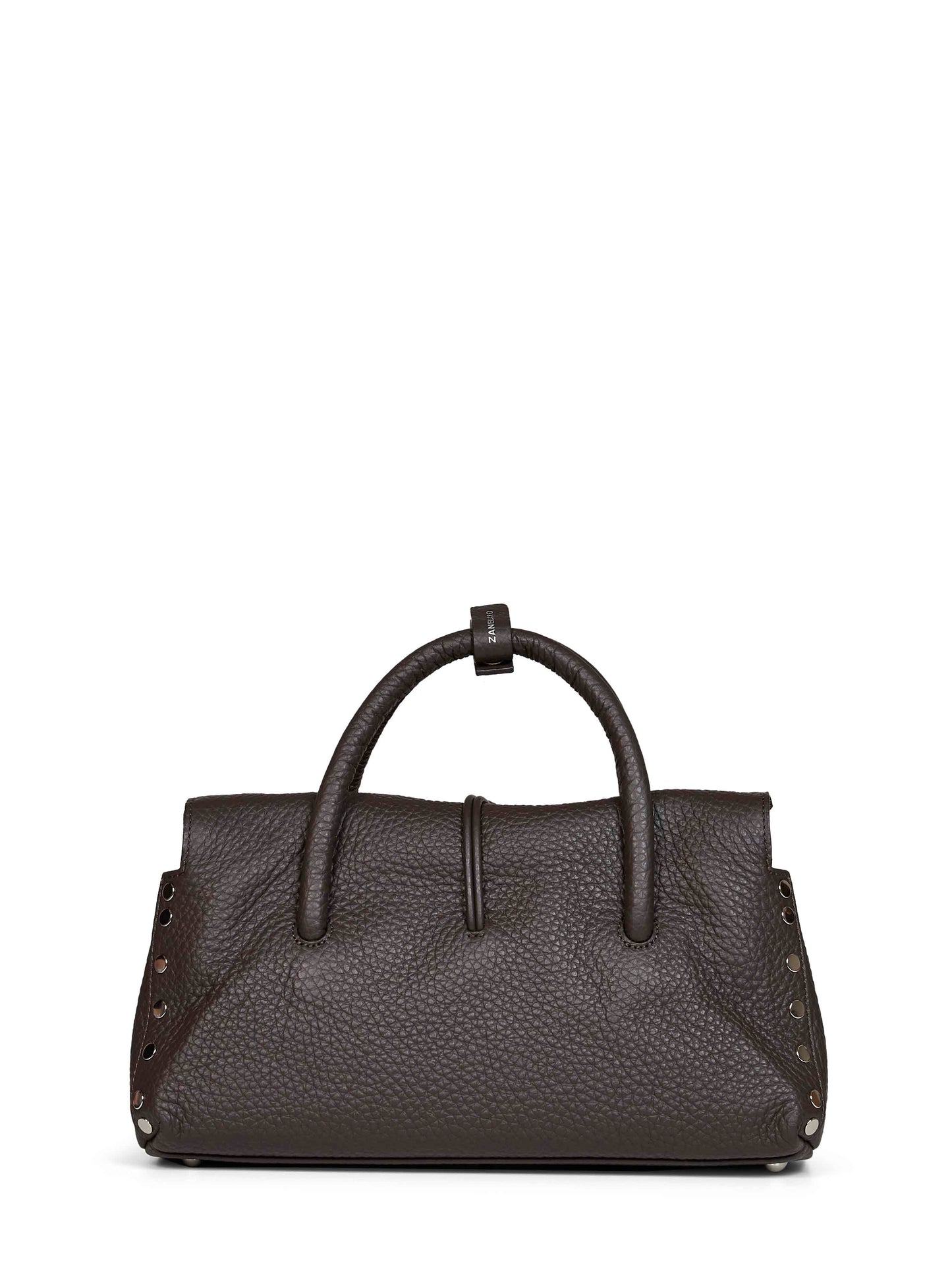 Borsa a mano Dotta Small marrone del monte