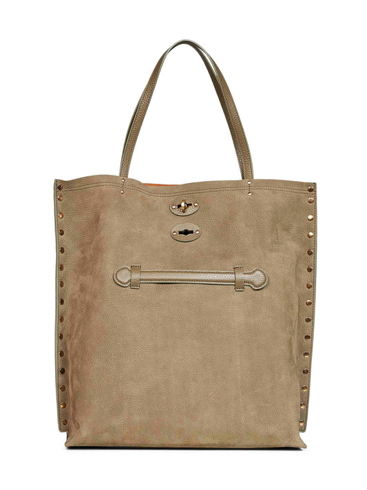 Green altopiano di Asiago A'spasso Medium tote bag