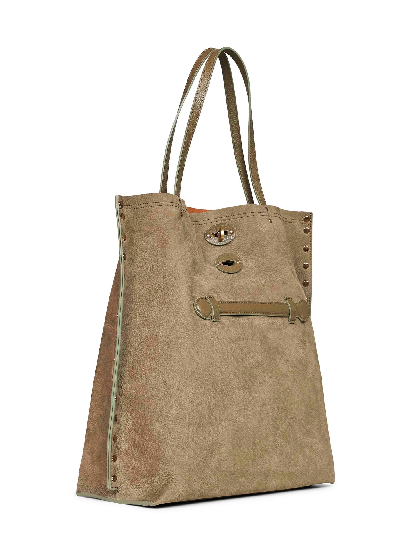 Borsa a mano A'spasso Medium verde altopiano di Asiago