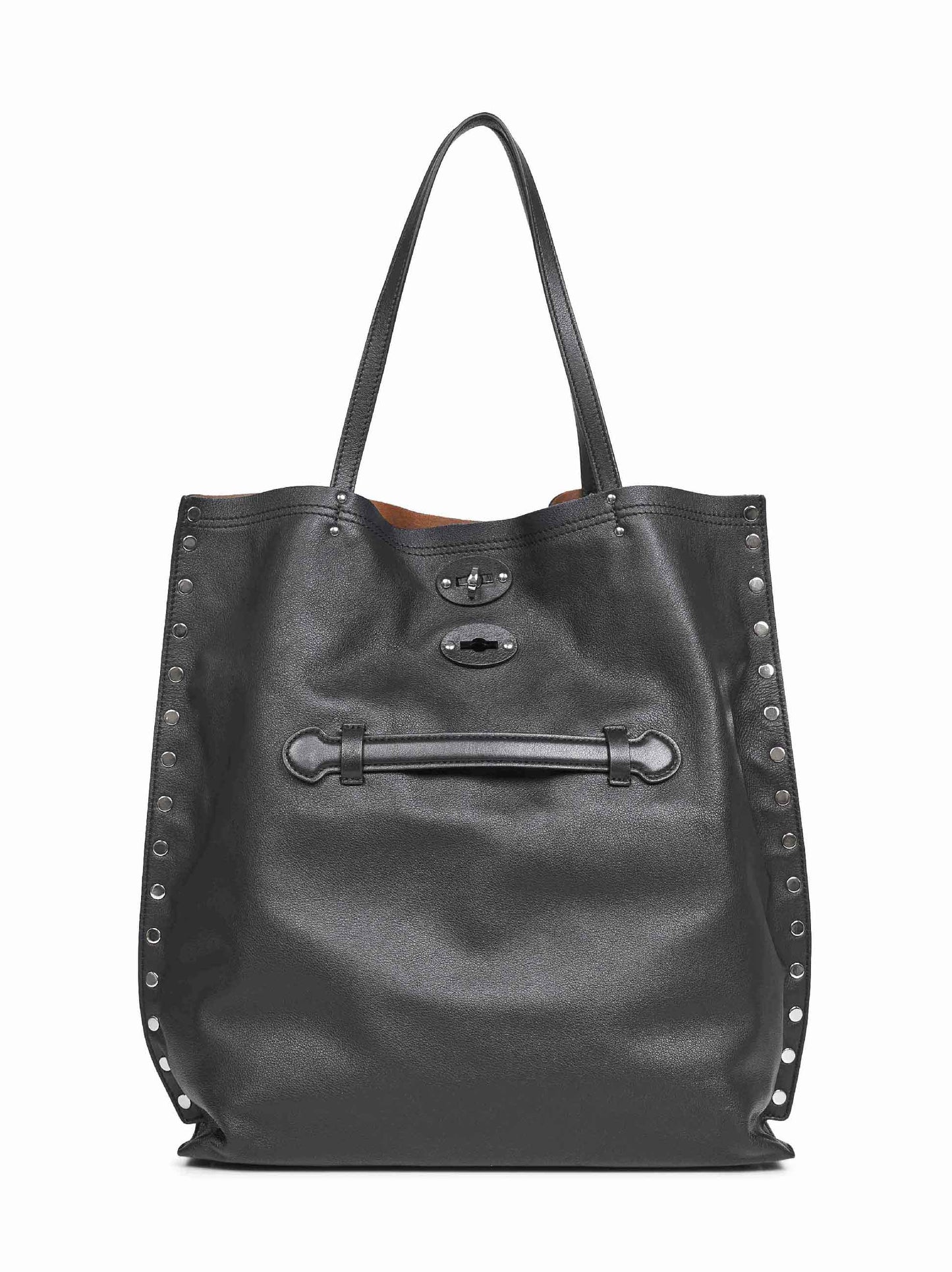 Black lavagna A'spasso Medium tote bag