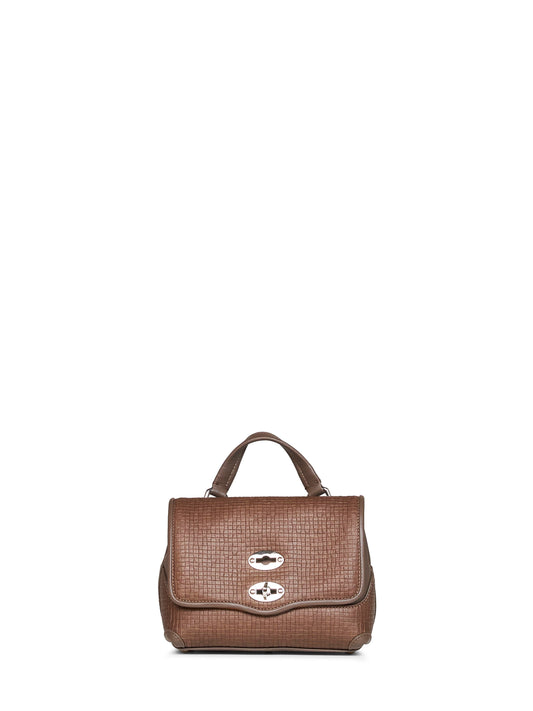 Grey Ostia antica Baby Postina handbag