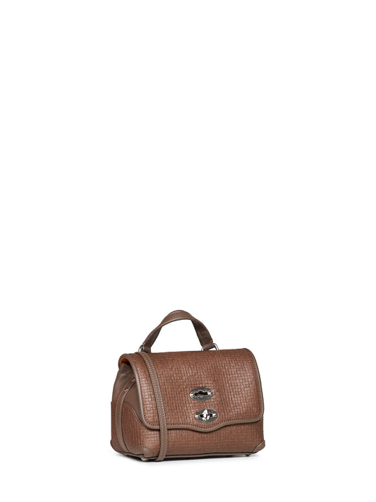 Grey Ostia antica Baby Postina handbag