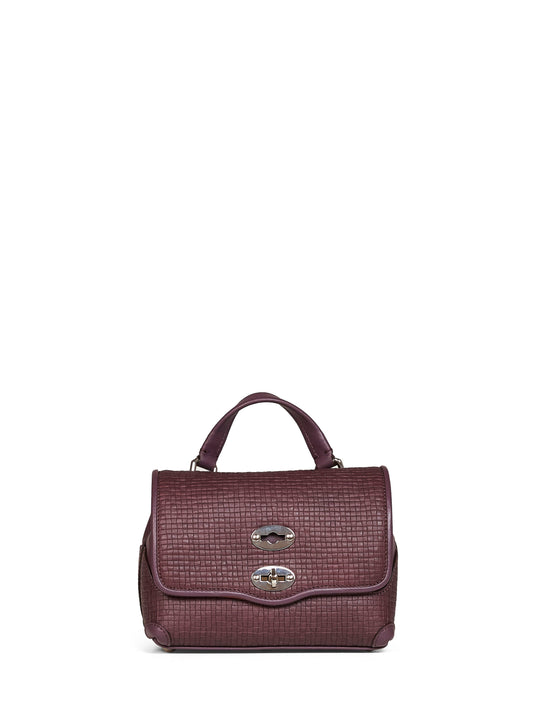Borsa a mano Postina Baby rosso Chianti