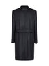 Black Oasi Cashmere Beaver double-breasted coat