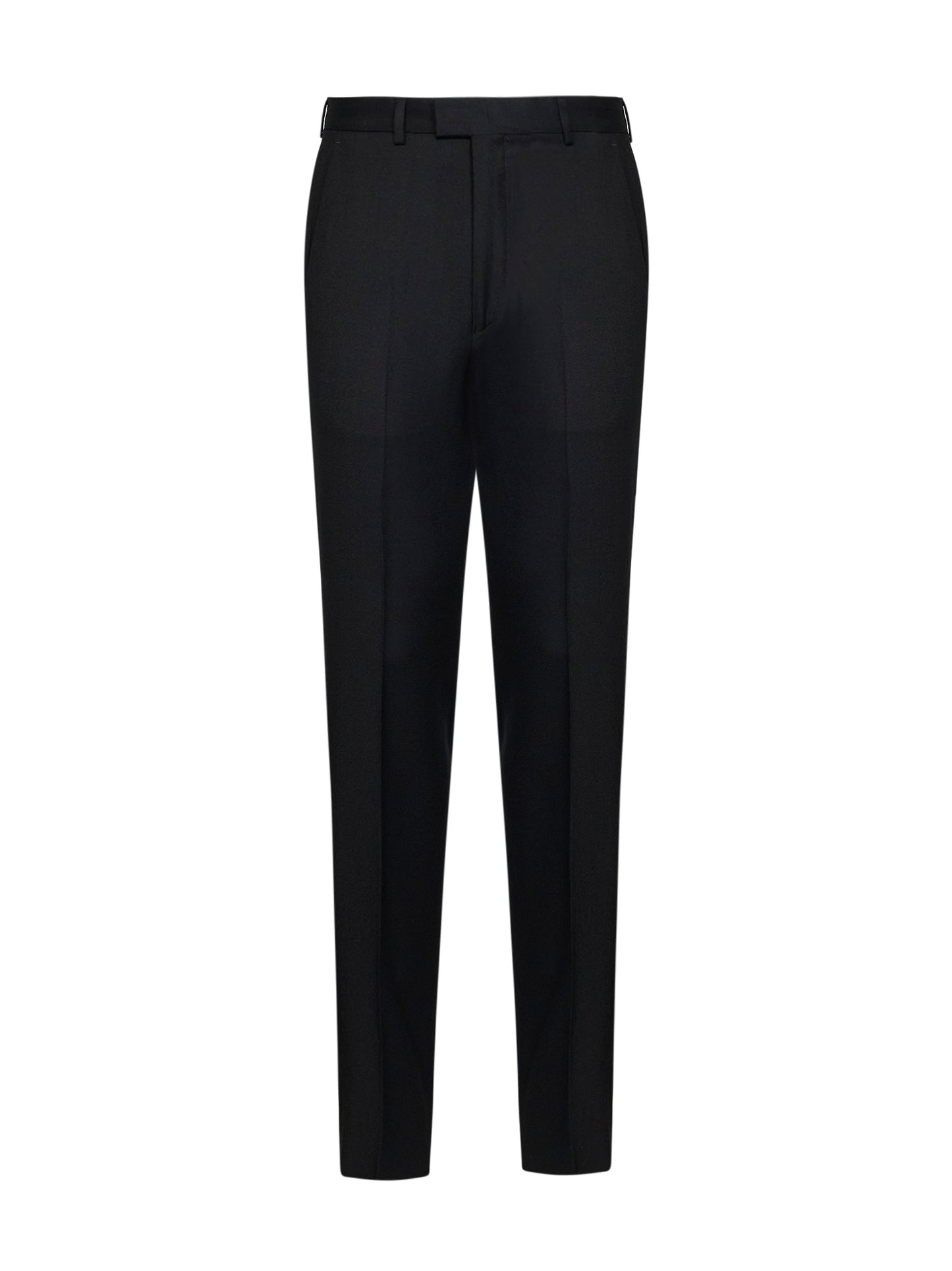 Pantaloni in Techmerino Wash&Go nero
