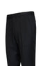 Pantaloni in Techmerino Wash&Go nero
