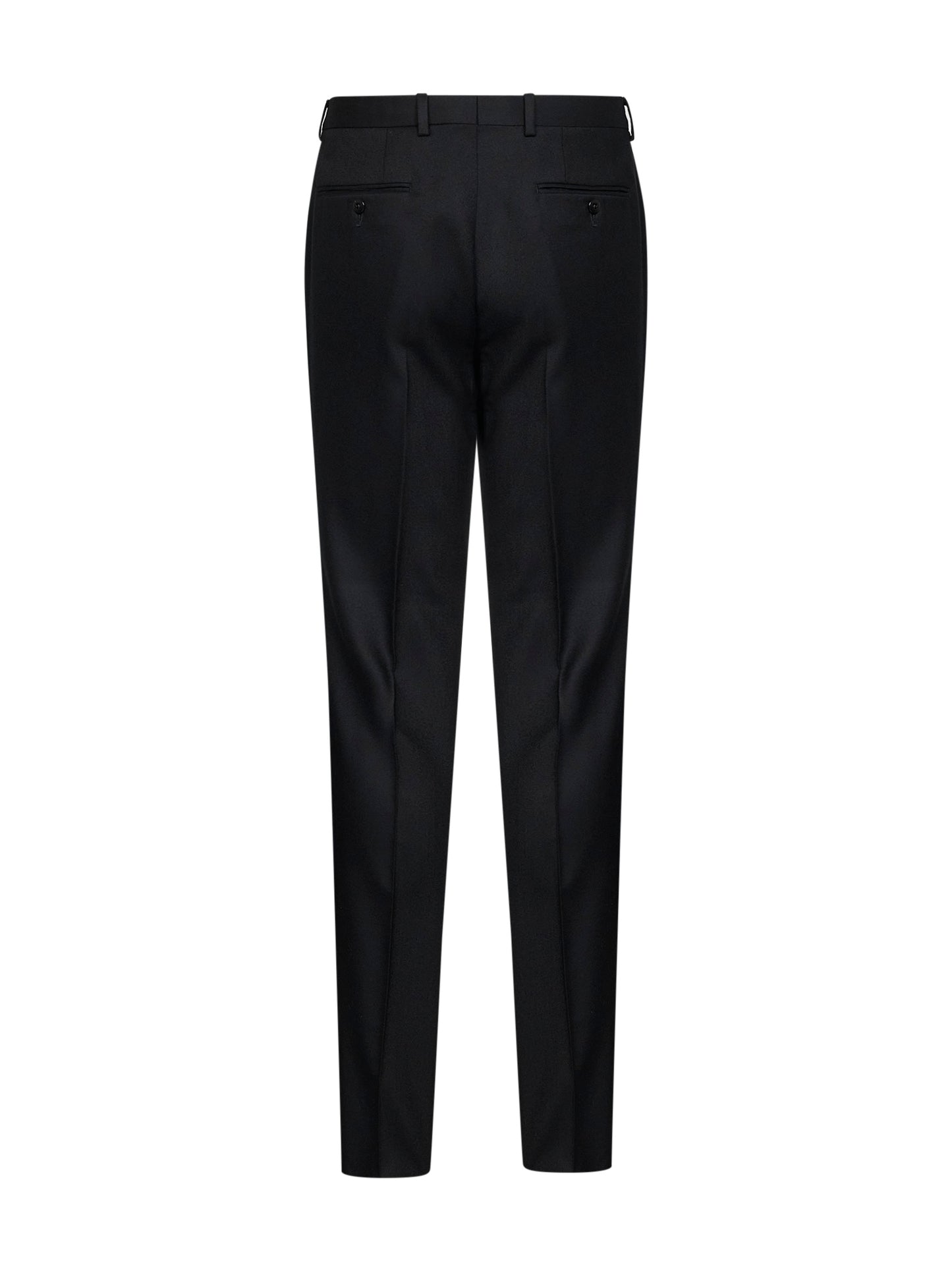 Pantaloni in Techmerino Wash&Go nero
