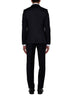 Completo monopetto in lana e mohair