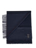 Sciarpa in Oasi Cashmere blu navy