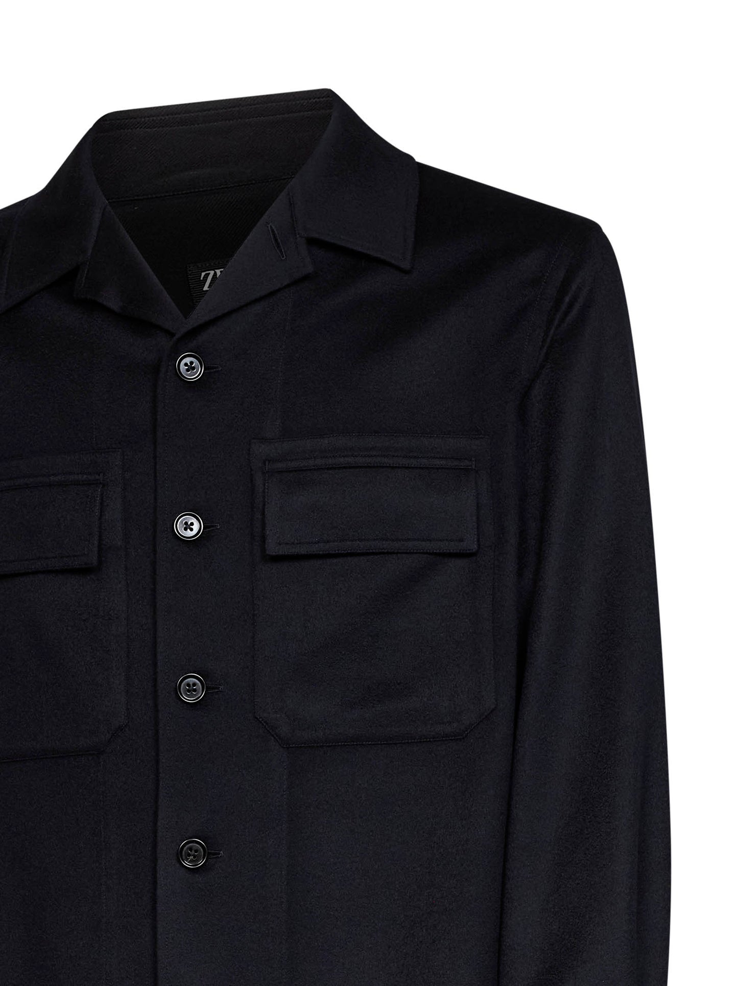Blue Oasi Cashmere Alba overshirt