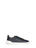 Sneaker Triple Stitch in pelle granata blu navy