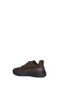 Sneakers Triple Stitch Monte in pelle e suede marrone scuro