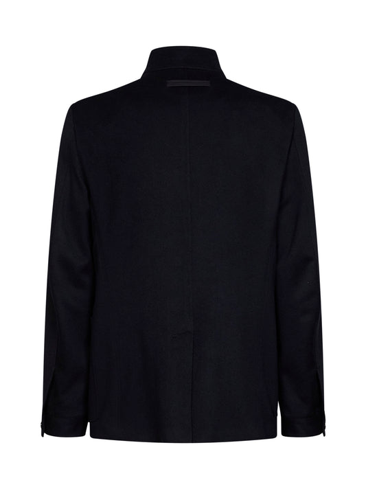 Chore jacket Il Conte in Oasi Cashmere blu