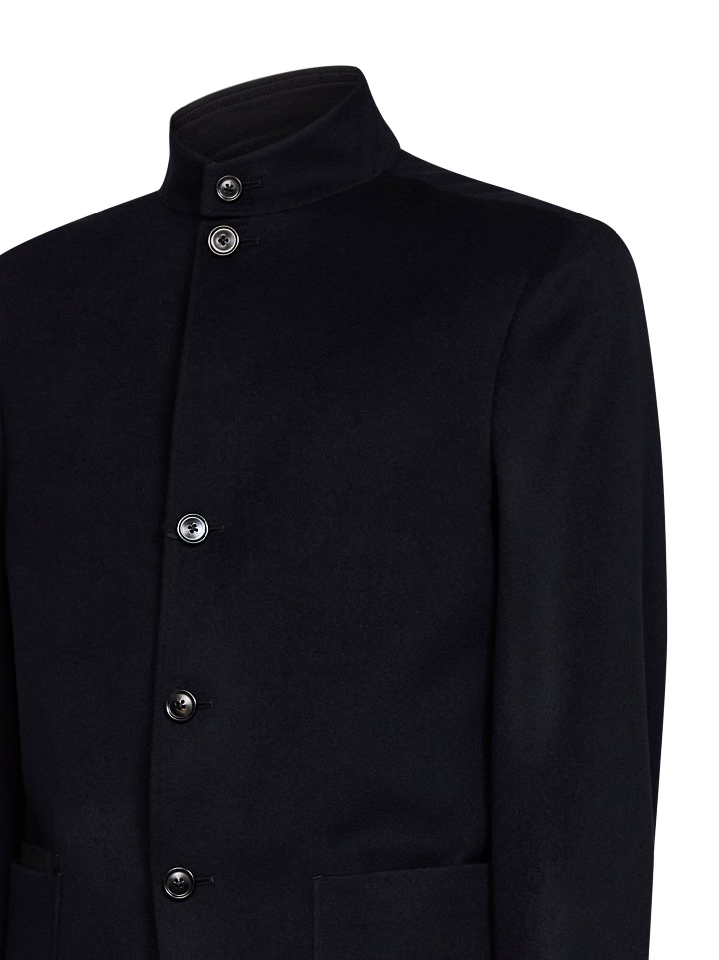 Blue Oasi Cashmere Il Conte chore jacket