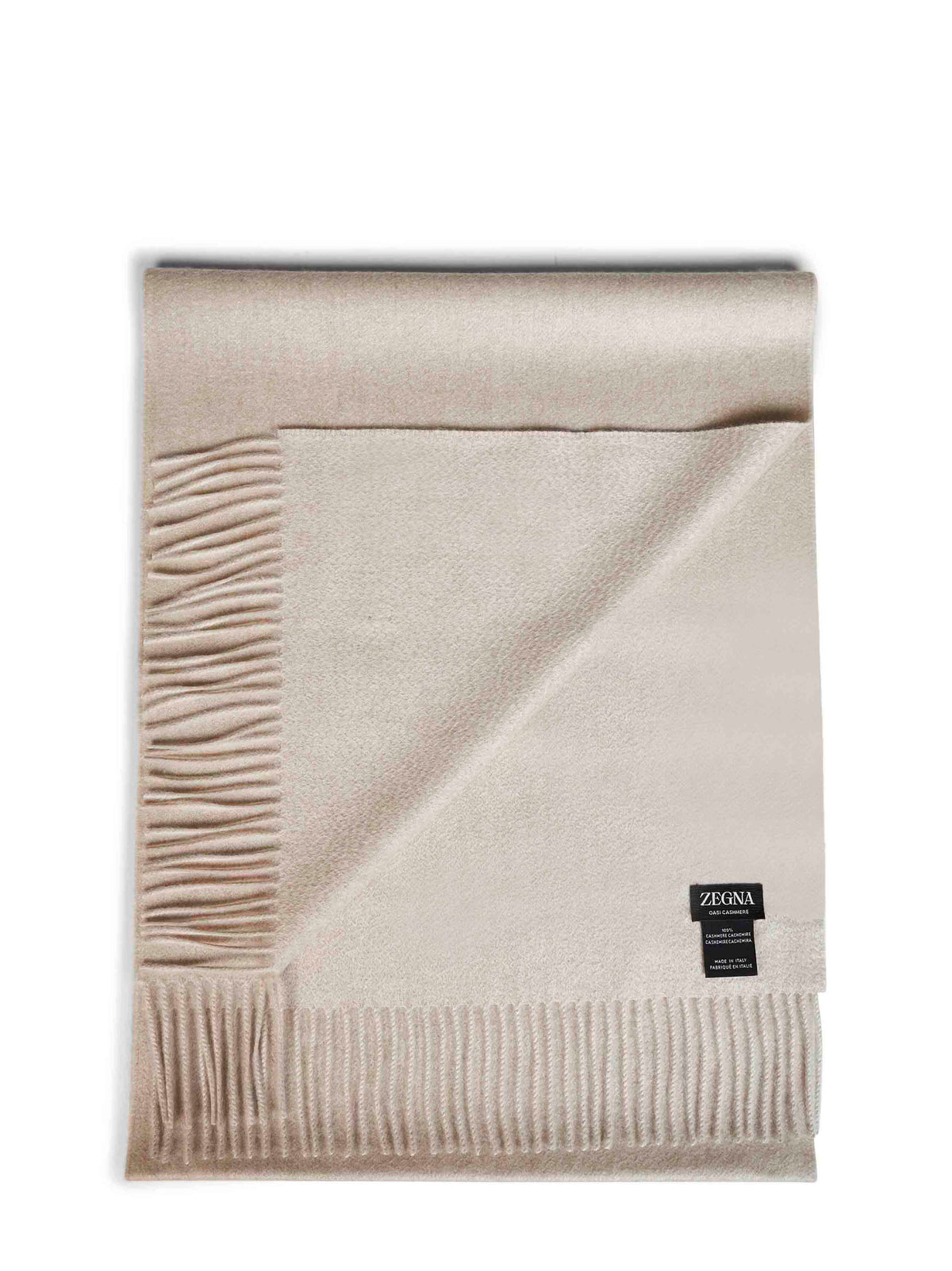 Beige Oasi Cashmere scarf