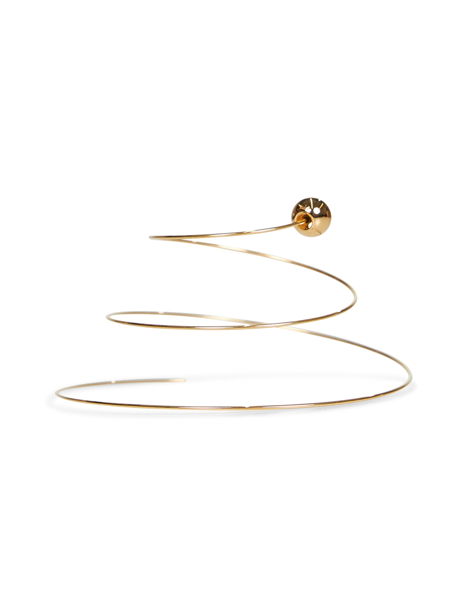 Orecchini Thin Spiral oro