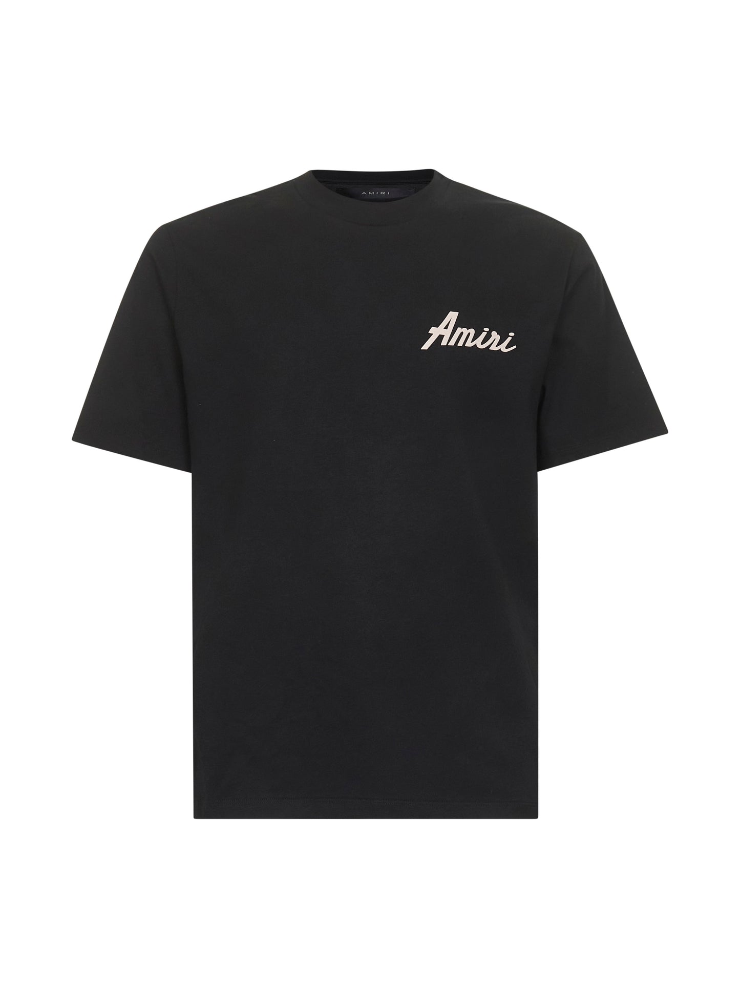 T-shirt Amiri City in jersey di cotone nero